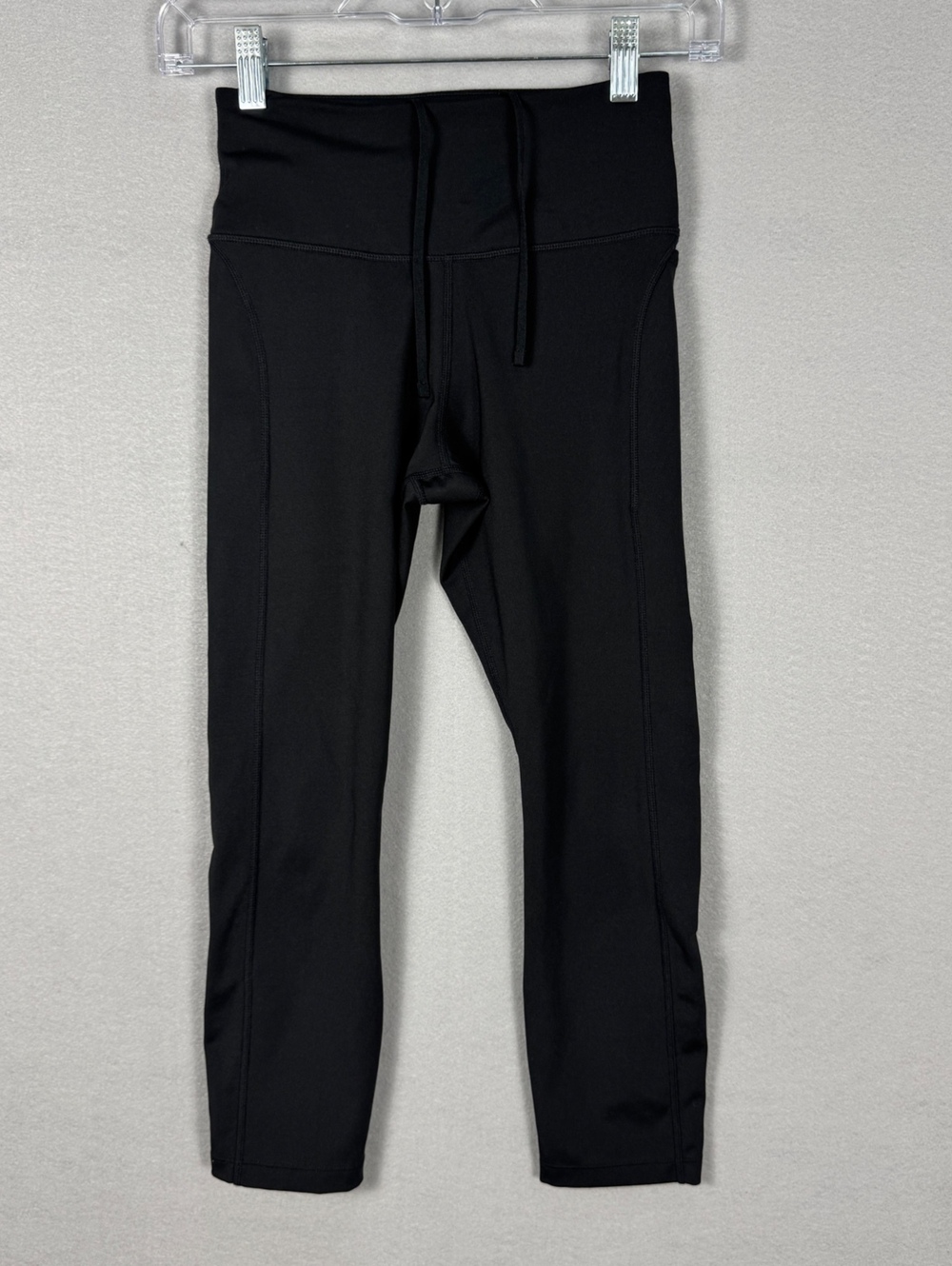 Nike Fast Womens XS Black Dri-FIT Crop Running Leggings 7/8